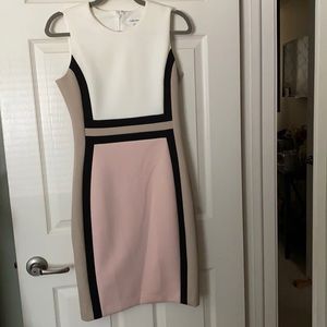 Calvin Klein Color Block Dress